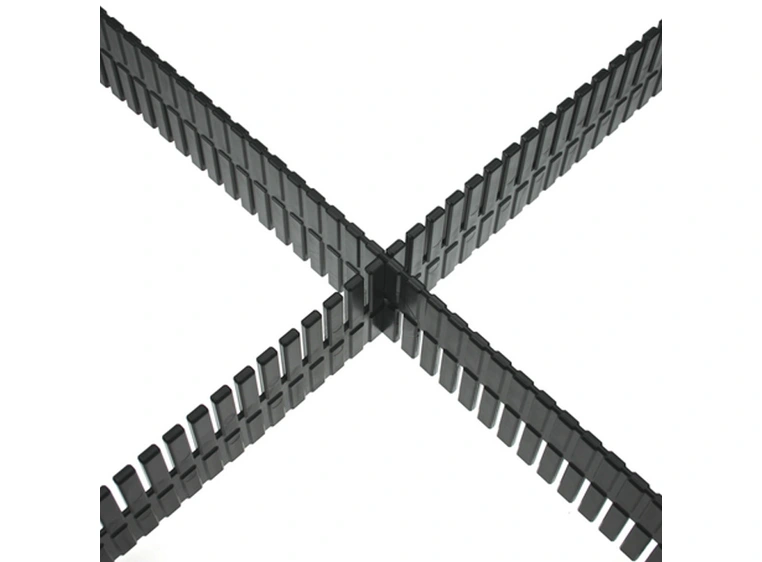 Adam Hall 19" Parts 87402 T - Universal Separating Web System for Rack Drawers 2 